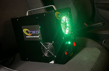 remover germes e virus do carro